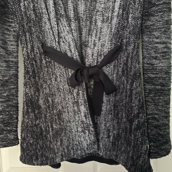 Classy Black/Grey Space-dyed knit sweater from Classiques Entier in size M - Picture 2 of 9